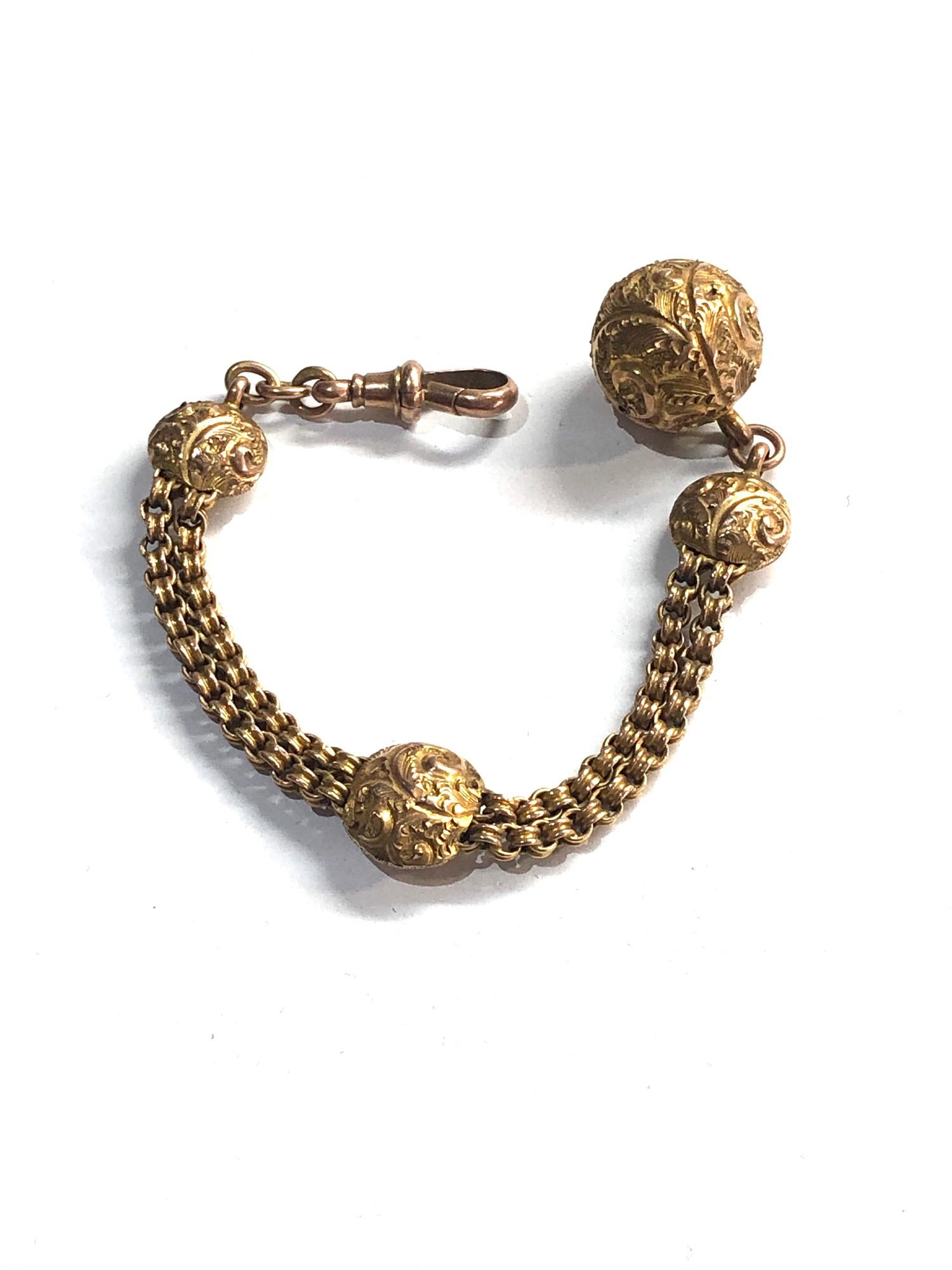 Victorian 9ct gold fob /seal chain 6.7g