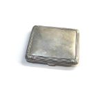 German silver cigarette case