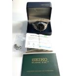 Seiko Kinetic wristwatch 5 bar