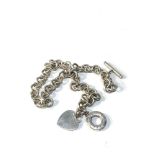 Tiffany & Co silver chain and fobs weight 72g