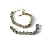 Butler and wilson riviere set necklace and bracelet