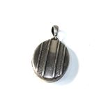 Victorian silver locket measures approx 5.5cm by 3.1cm widest points not hallmarked but xrt tested