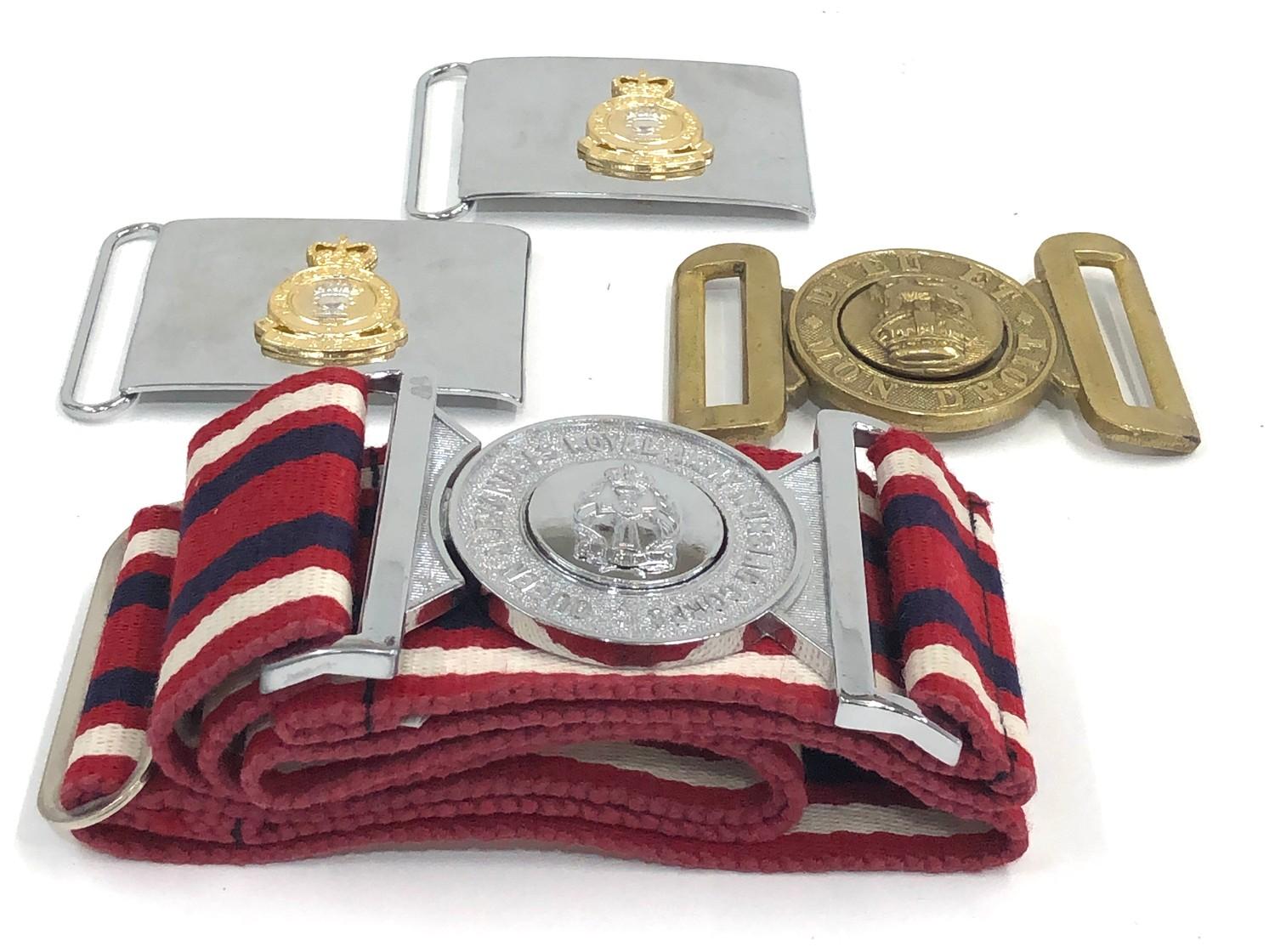 4 military army belts and buckles inc army nursing corp - Bild 2 aus 2