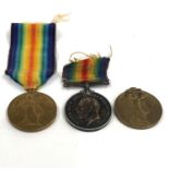 3 ww1 medals named to 2153 pte g.w.matthews monmouth .r 241246a.sgt .w..walters hamp.r . and r-