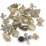 30 military staybrite cap badges