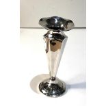 Antique silver flower vase birmingham silver hallmarks height 16cm good condition age related wear