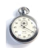 Military Smiths 1/5 secs 8a-15460 scw.292/62 stop pocket watch