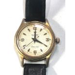 Vintage gents Roamer 17 jewel wristwatch the watch is ticking but no warranty is given glass