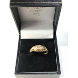 antique 18ct gold diamond ring 2.9g