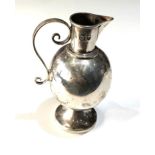 Antique silver communion oil jug London silver hallmarks