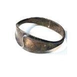 Modernist David Andersen Norway silver bangle