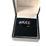 9ct gold sapphire ring 2.5g