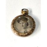 9ct gold victorian locket