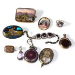 Selection of antique jewellery please see images for details