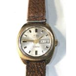 Vintage gents Rytima de luxe automatic 17 jewel 9158 watch is ticking but no warranty is given