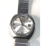 Vintage gents Seiko sportsmatic 7625-8200 diash ck 17 jewel wristwatch the watch is ticking but no