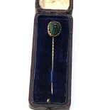 Boxed Scarab stick pin