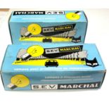 2 original Boxed vintage as new old sock SEV MARCHAL bulbs 10 in each box