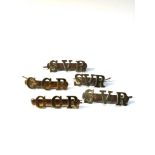 5 railway cap badges seven valley and great central