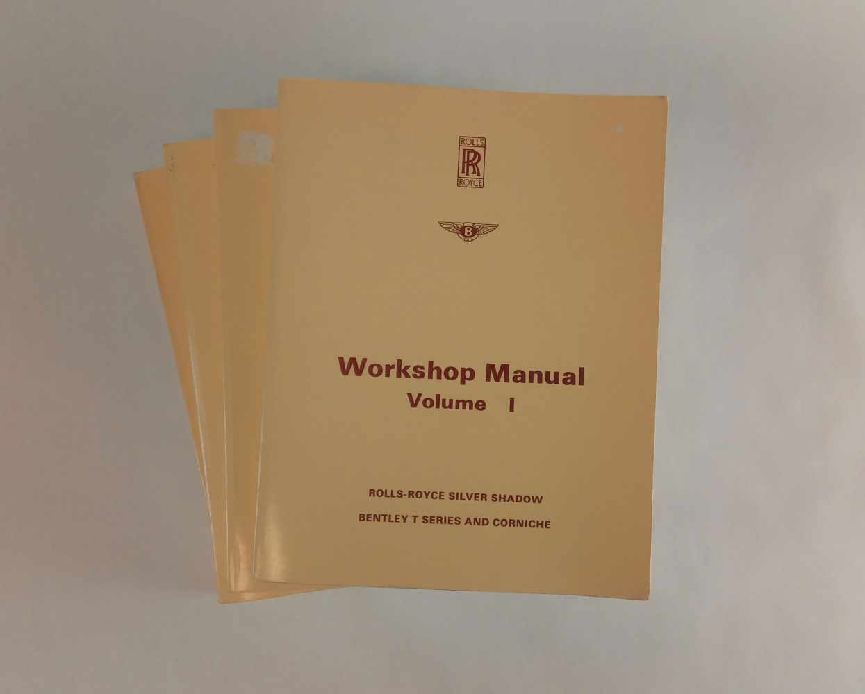 Rolls-Royce and Bentley workshop manuals, volumes 1-4