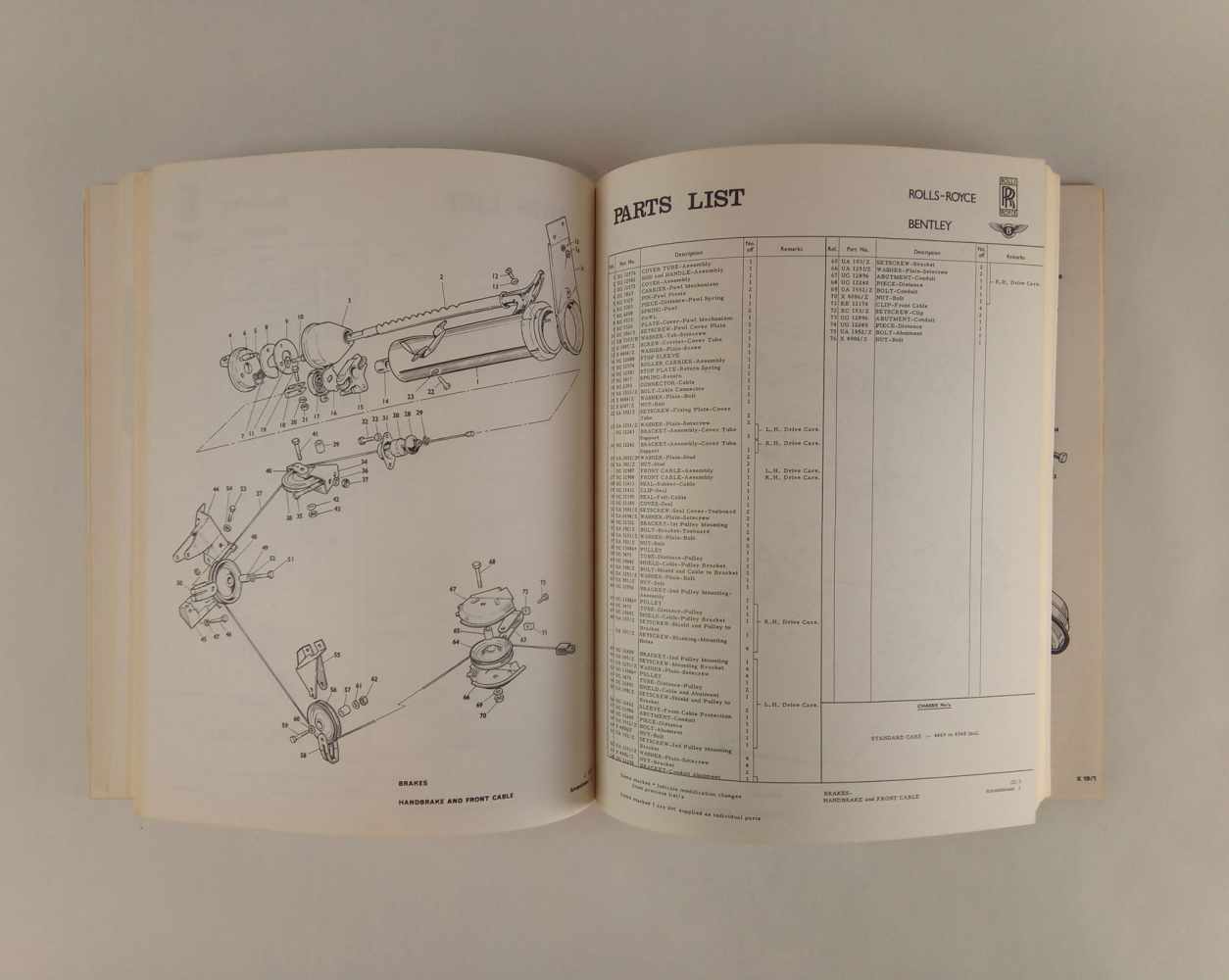 2 volume parts list, 1981 reprint - Image 2 of 4