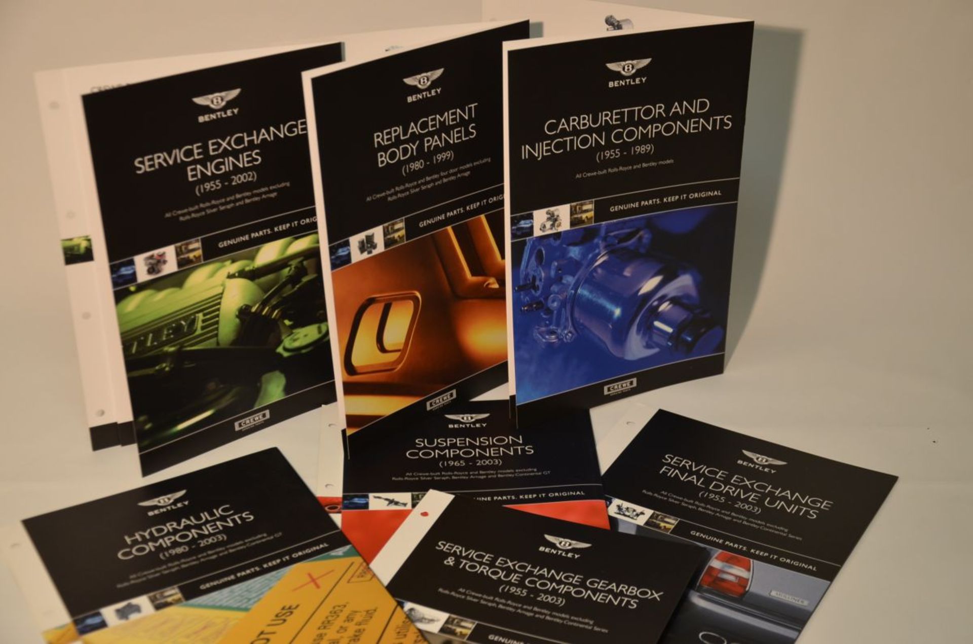 7 Crewe Genuine Parts catalogs