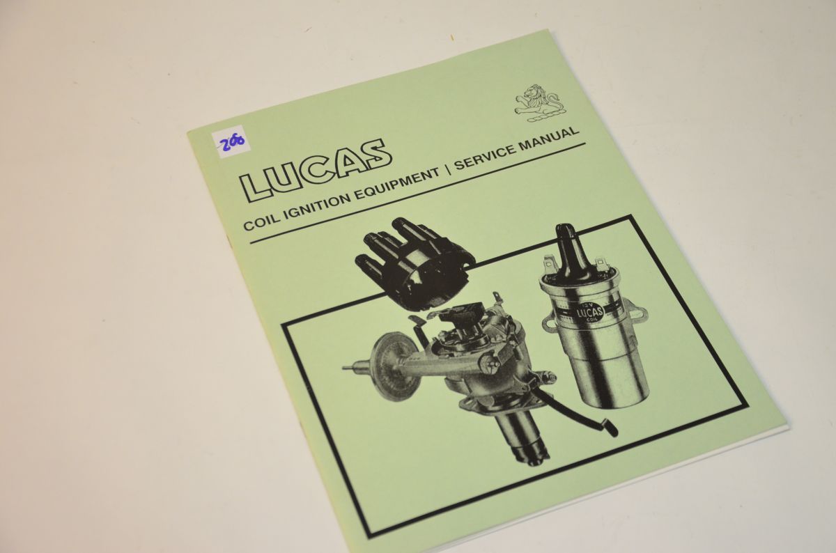 Lucas Coil Ignition Equipment, Service Manual