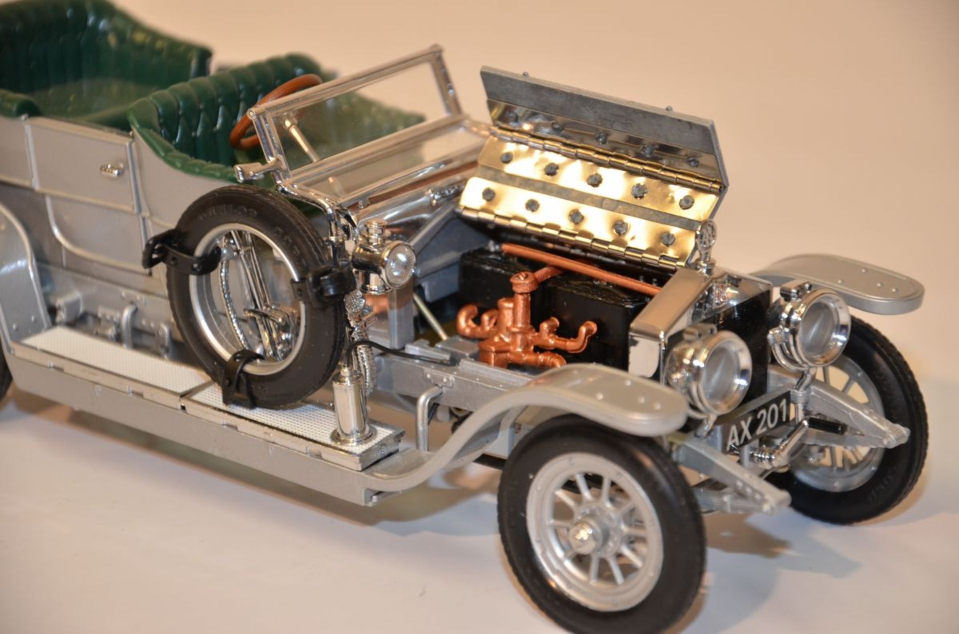 DAMAGED - Franklin Mint "1907 Rolls-Royce Silver Ghost" - Bild 2 aus 5