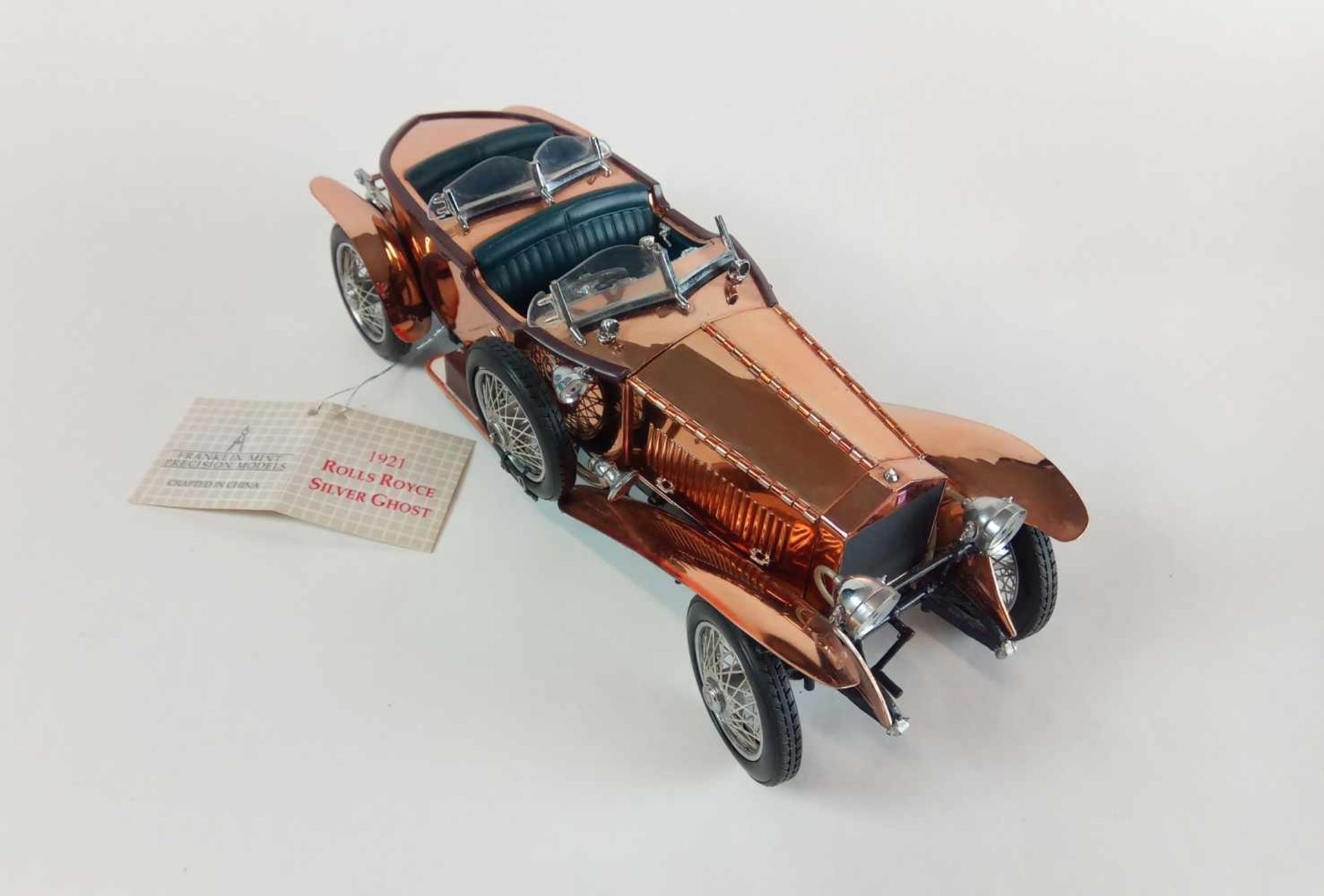 DAMAGED - Franklin Mint "1921 Rolls-Royce Silver Ghost"