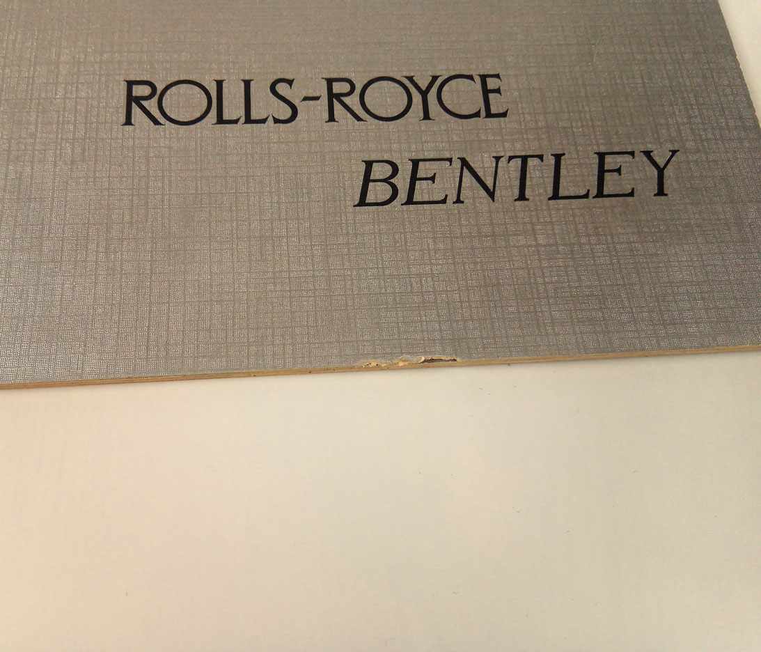 Rolls-Royce "Silver Shadow and Bentley "T Series" brochure - Image 4 of 5