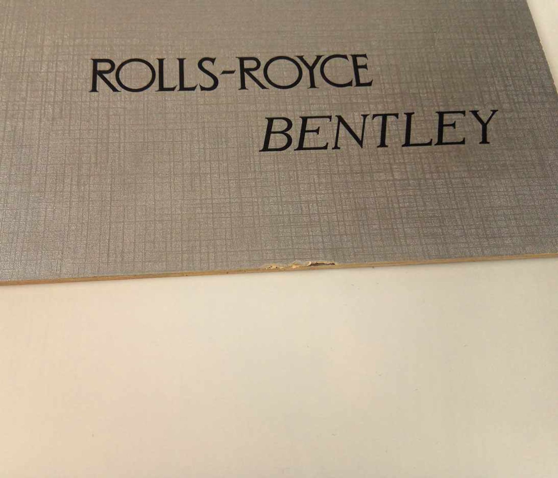 Rolls-Royce "Silver Shadow and Bentley "T Series" brochure - Bild 4 aus 5