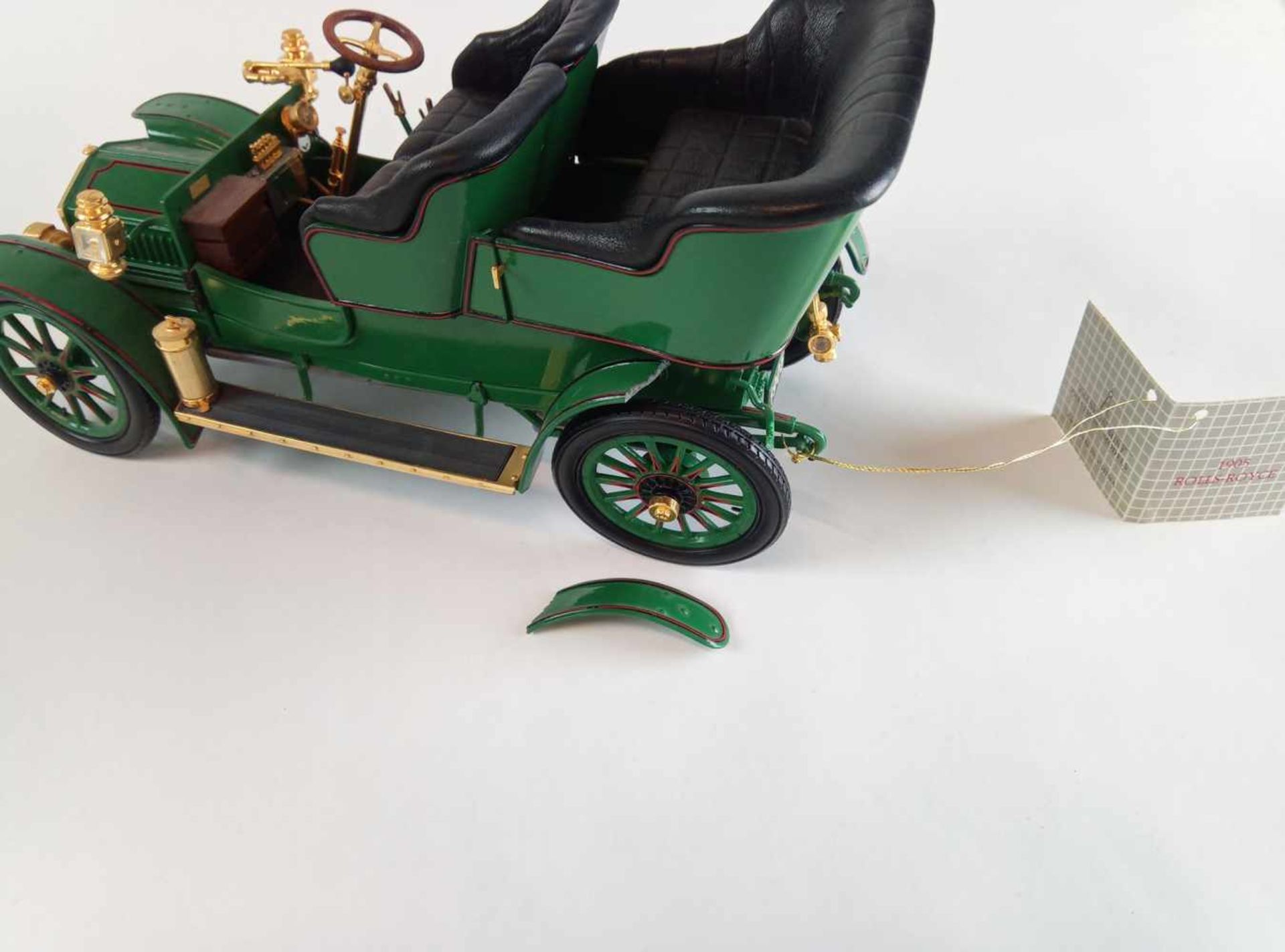 DAMAGED - Franklin Mint "1905 Rolls-Royce" - Image 5 of 7