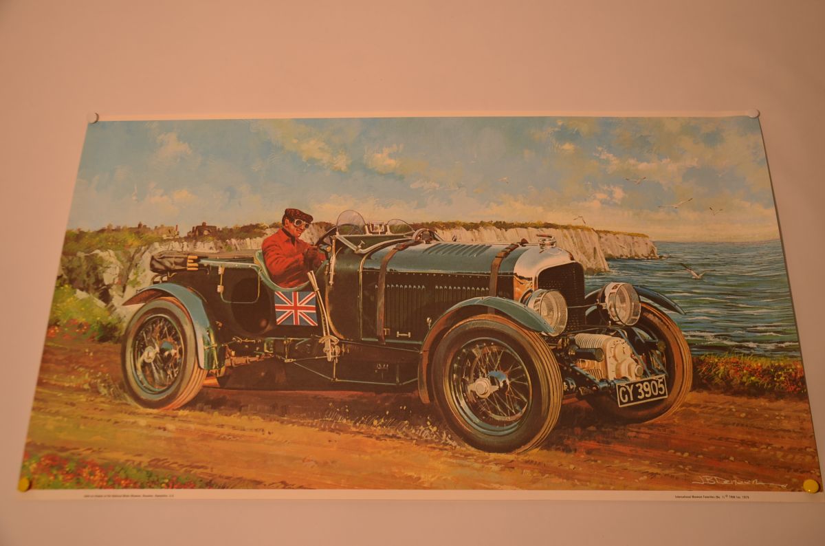 "1930 Bentley 4.5 Litre Supercharge" art print