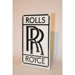 "Rolls Royce" metal wall plate