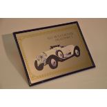 "1927 Rolls Royce Phantom 1" printed glass mirror