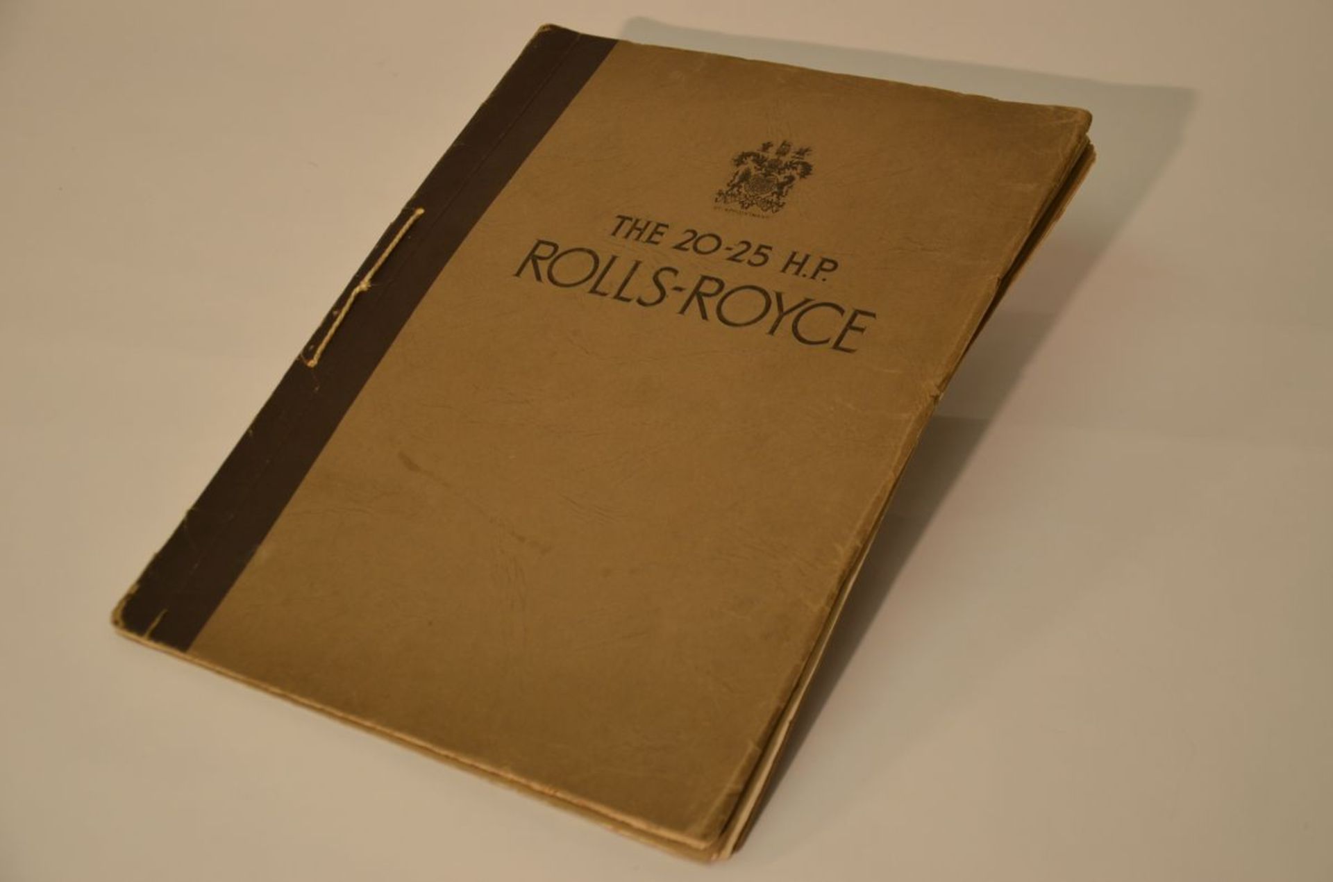 Original "The 20-25 H.P.", "Rolls-Royce" 1935 sales catalog