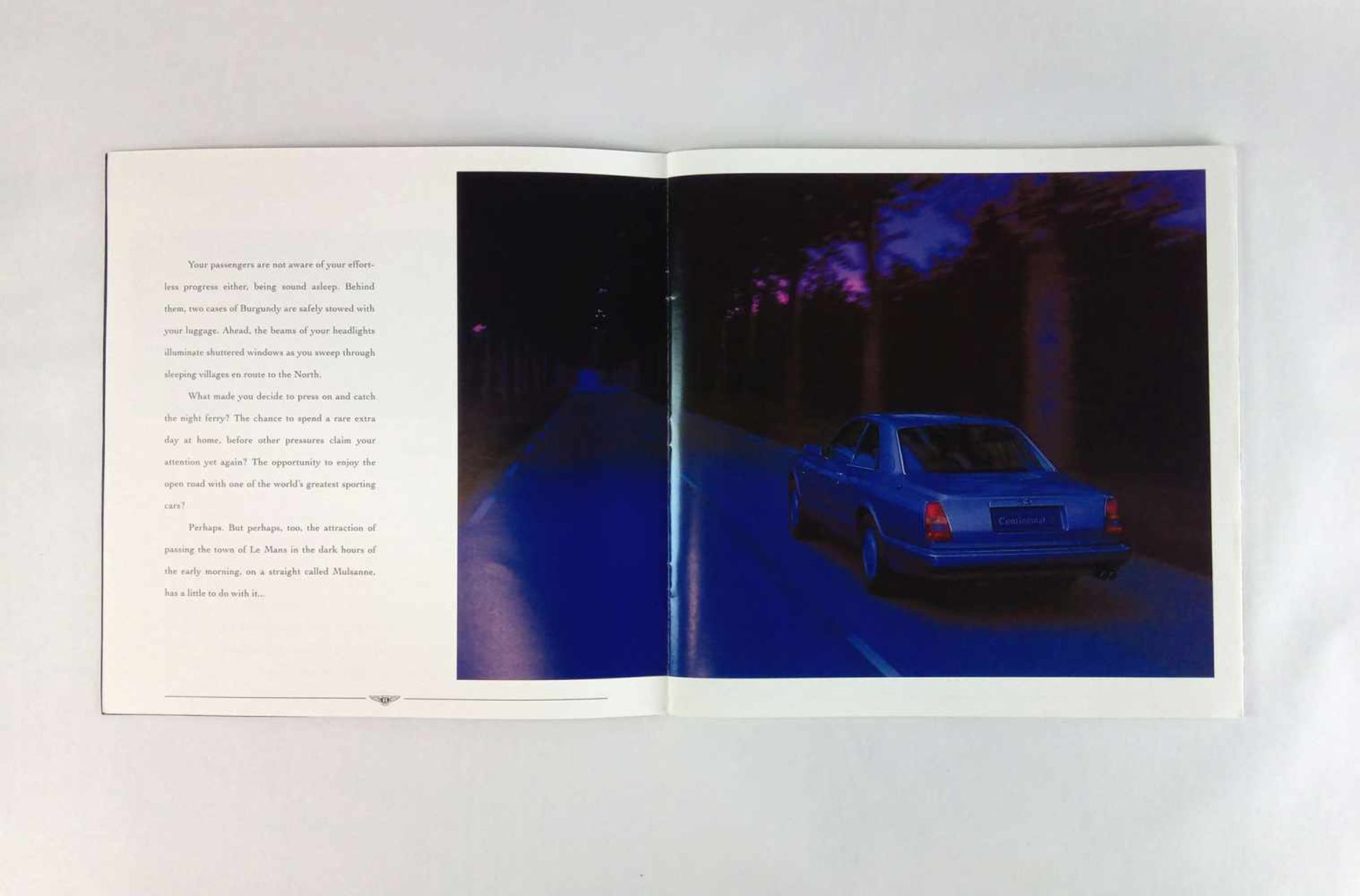 1992 Bentley brochure & 4 Bentley information sheets - Image 4 of 4