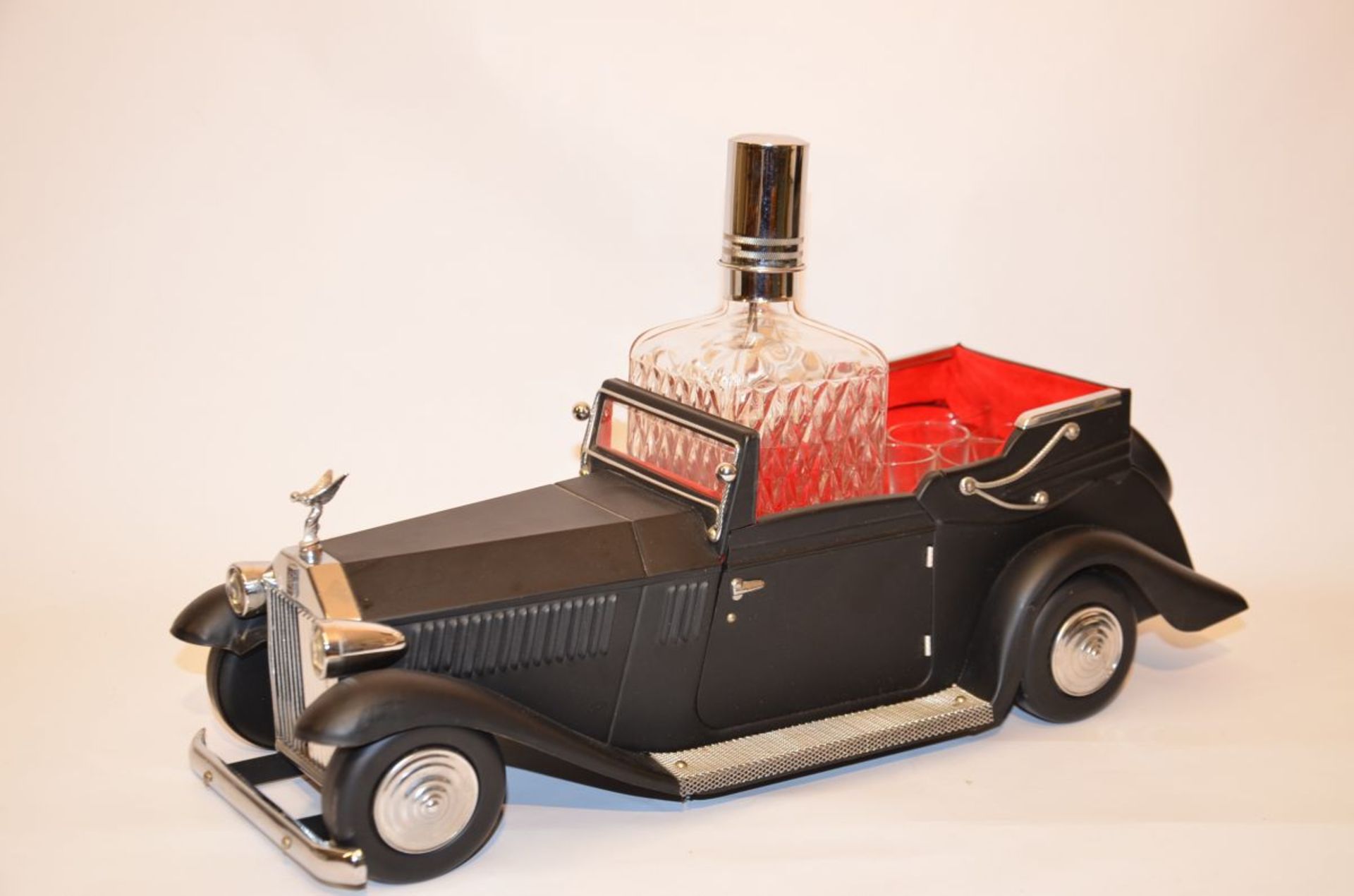 Rolls-Royce Music Box Decanter