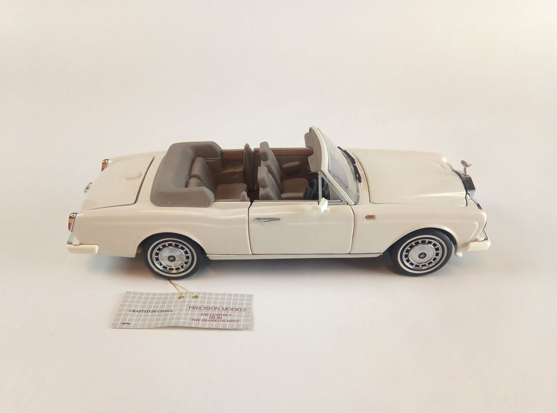 Franklin Mint "1992 Rolls-Royce Corniche IV" 1/24 car model - Bild 4 aus 5
