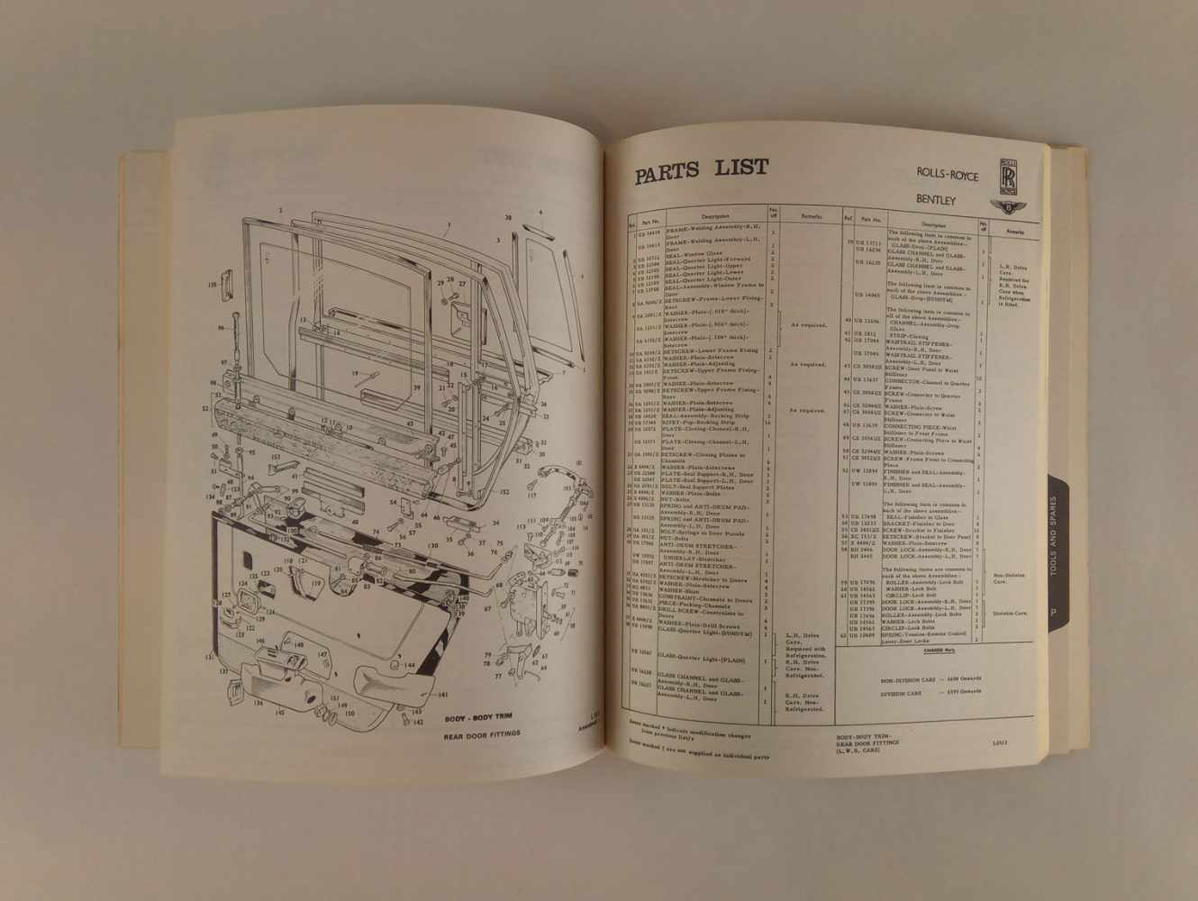 2 volume parts list, 1981 reprint - Image 3 of 4