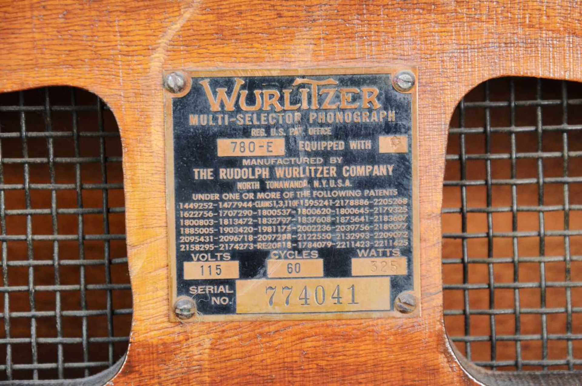 Jukebox Wurlitzer Model 780 "Wagon Wheel"Jukebox Wurlitzer Model 780. For obvious reason this - Bild 14 aus 14