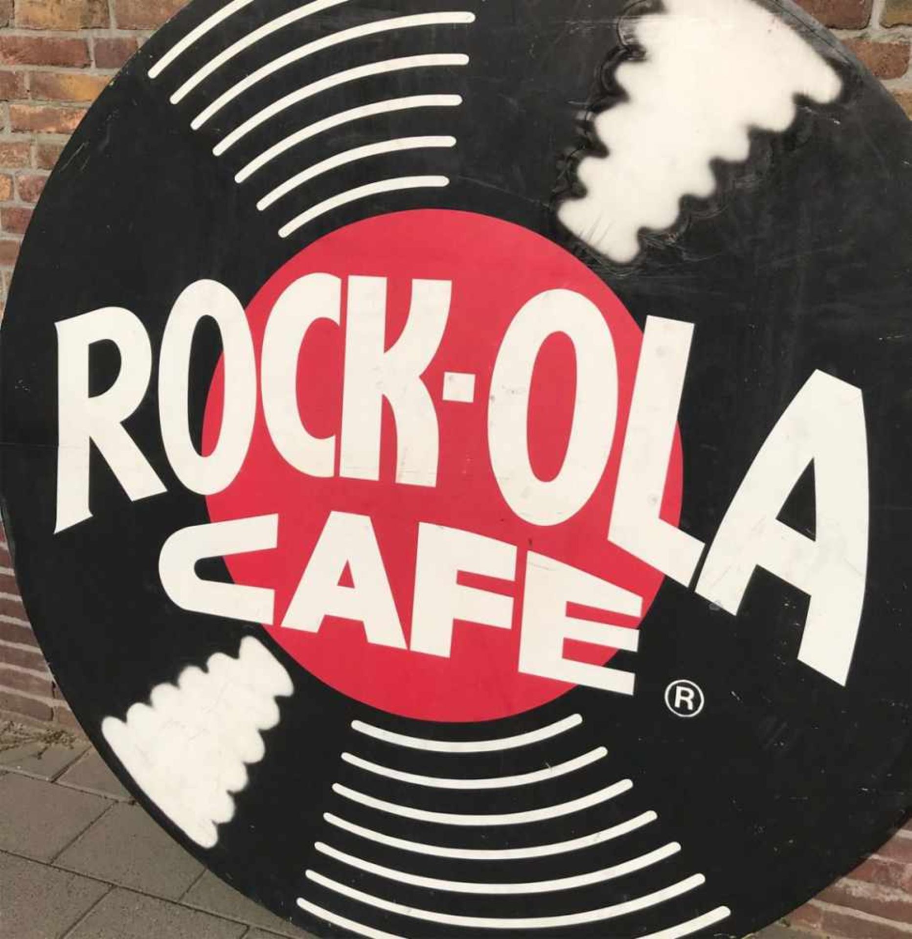 Rock-Ola Cafe Heavy Gauge Metal Sign - XXLamazing sign of Rock-Ola Cafe, this fantastic but huge - Bild 2 aus 3
