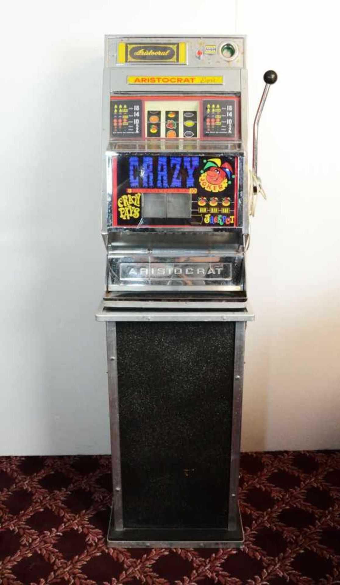 Aristocrat, Esprit Series Slot machine Crazy JokerSlot Machine Aristocrat, Esprit Series with