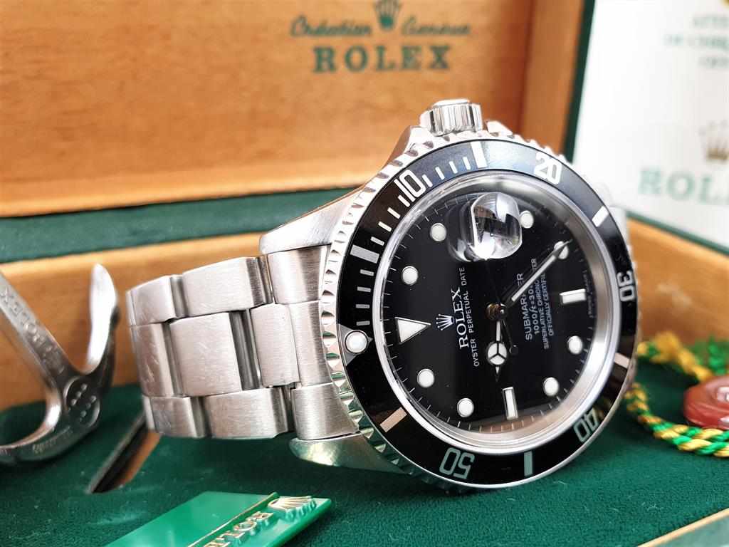 Rolex Submariner 16800Rolex Submariner Date 16800 - One Owner - 1987. This lot will not be present - Image 4 of 12