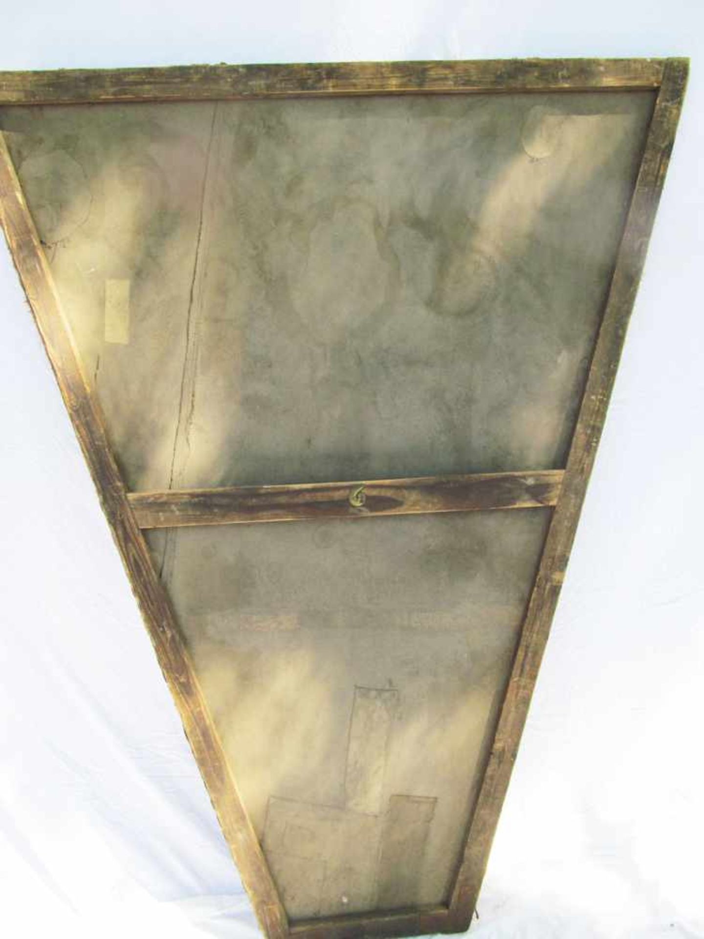 Linen carousel ceiling panelLinen carousel ceiling panel from ca. 1920. Good condition. 184 x 147 - Bild 5 aus 5