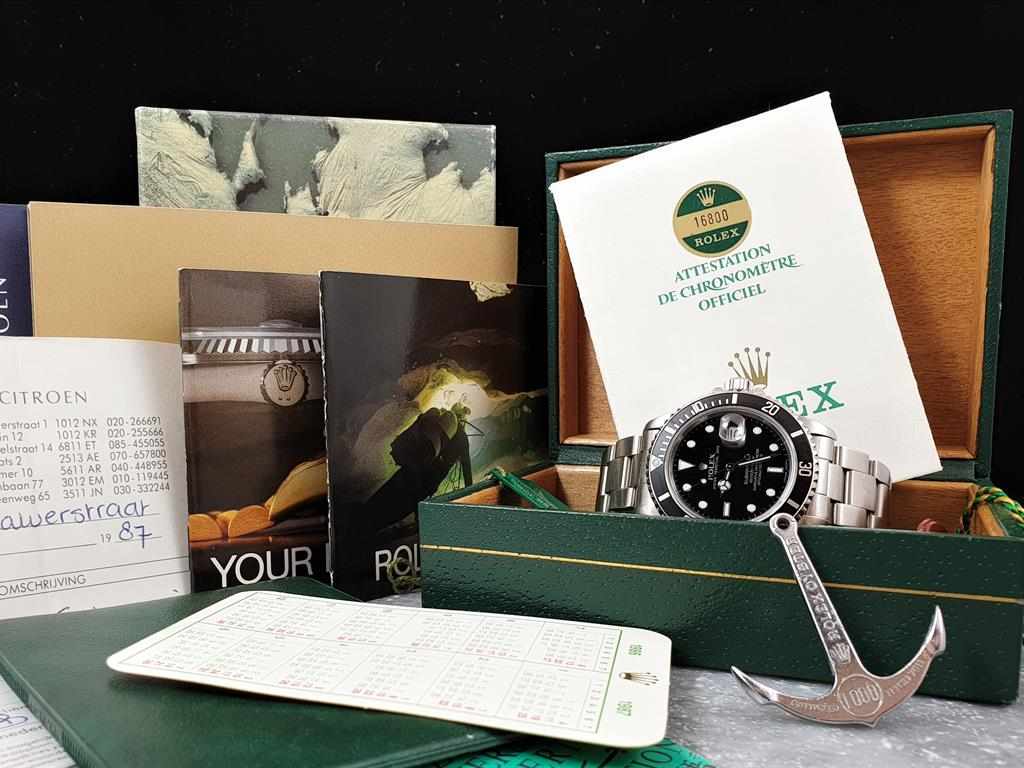 Rolex Submariner 16800Rolex Submariner Date 16800 - One Owner - 1987. This lot will not be present - Image 8 of 12