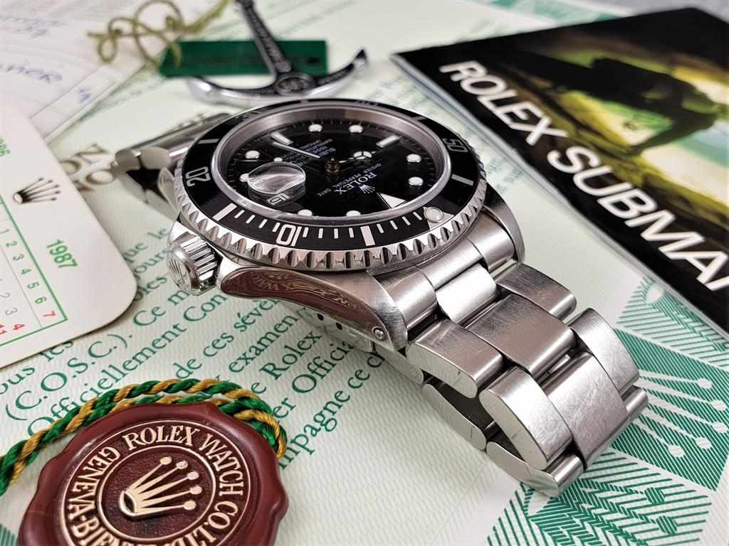 Rolex Submariner 16800Rolex Submariner Date 16800 - One Owner - 1987. This lot will not be present - Image 2 of 12