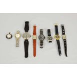 A set of 8 watchesA set of 8 watches in untested condition. The set consists of Pierre Balmain