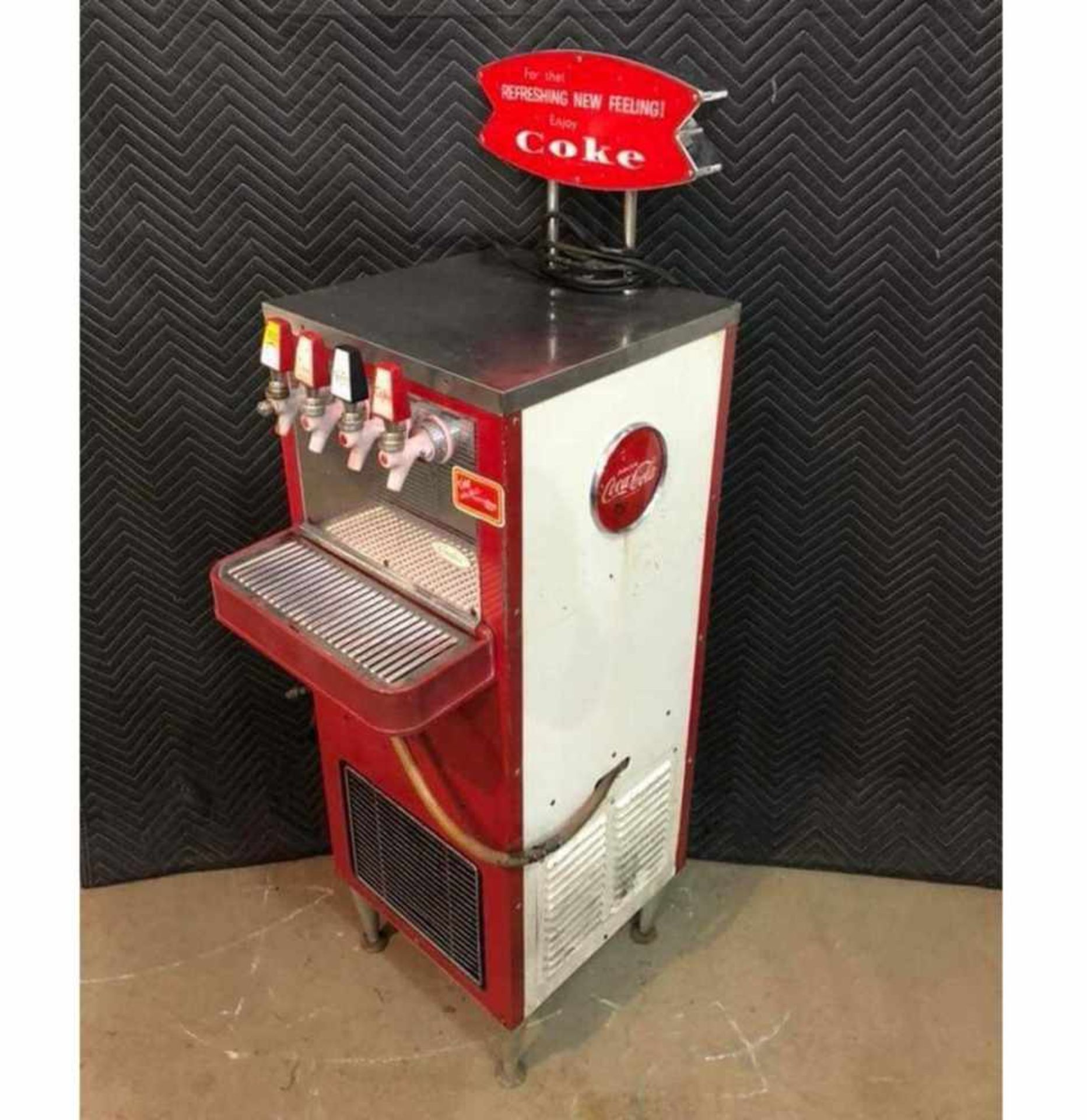 Coca-Cola Premix Dispenser Machine - Very Rare - OriginalPremix refers to a ready-mixed, ready-to- - Bild 4 aus 4