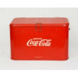 Original Coca-Cola cooler boxOriginal, metal Coca-Cola cooler/refrigeration box. It's in very good